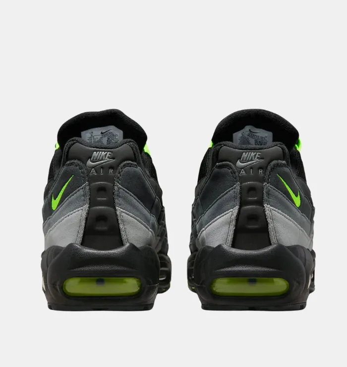 Nike Air Max 95 Black Neon fabric - finish - design shoes