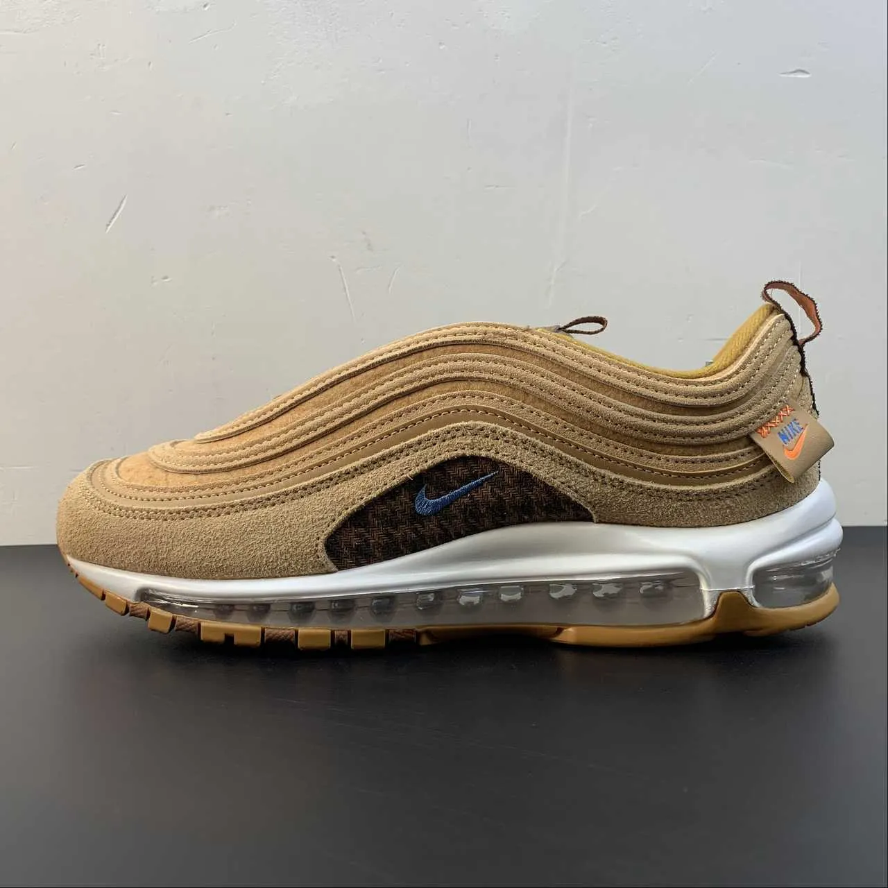 aerobic footwear Air Max 97 Teddy Bear Parline Desert Ocher Pecan University Blue DZ5348-288