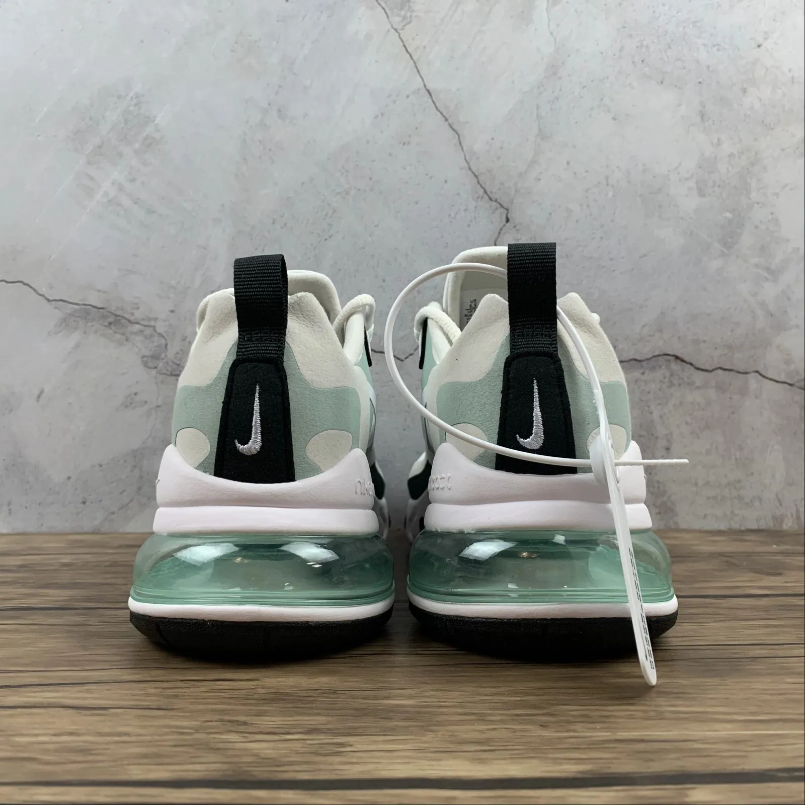 Air Max 270 React White Black-Light Green CI3899-001 premium - quality - luxury shoes
