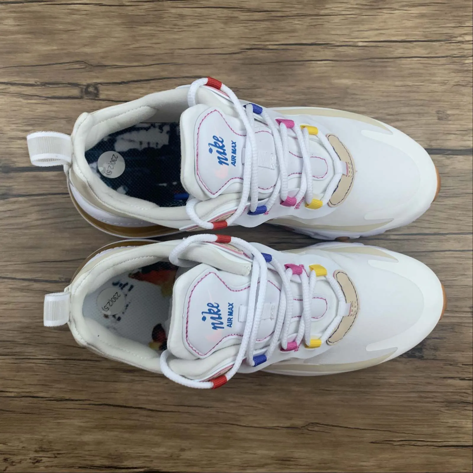 premium shoes Air Max 270 React Pale Ivory Pale Vanilla CQ0208-101