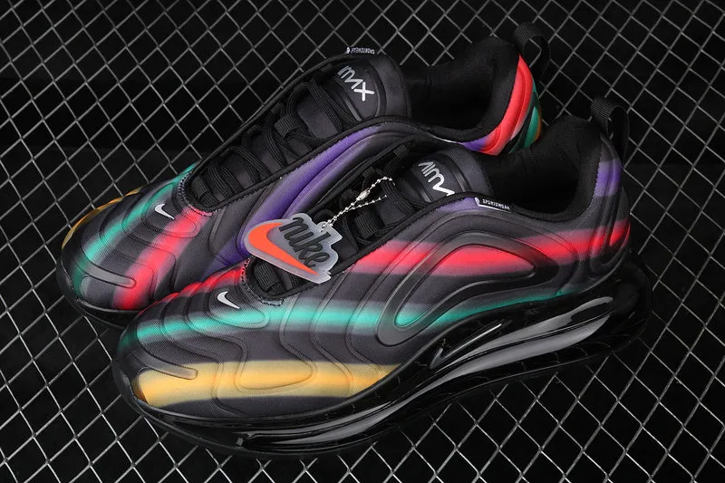 anti - slip slip - on design Air Max 720 Neon Black AO2924-023