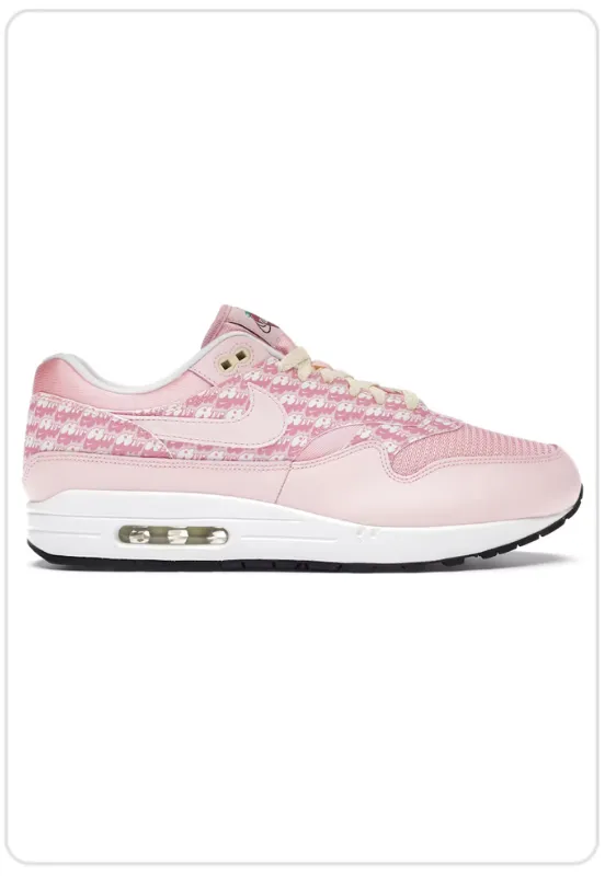 Nike Air Max 1 Strawberry Lemonade spandex - upper shoes high - performance all - terrain shoes