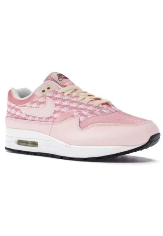 long - distance running secure fit shoes Nike Air Max 1 Strawberry Lemonade