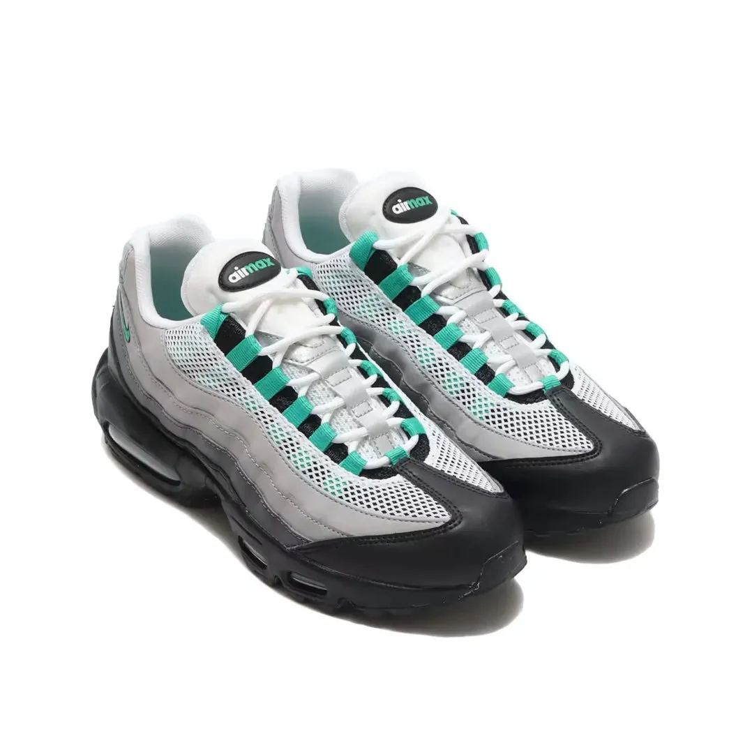 running on a dirt path NIKE AIR MAX 95 STADIUM GREEN