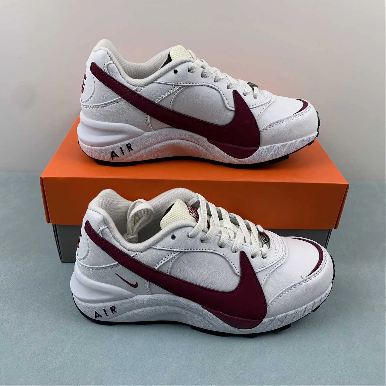 Air Grudge 95 White Red Black 902017-151 slip - resistant sole shoes