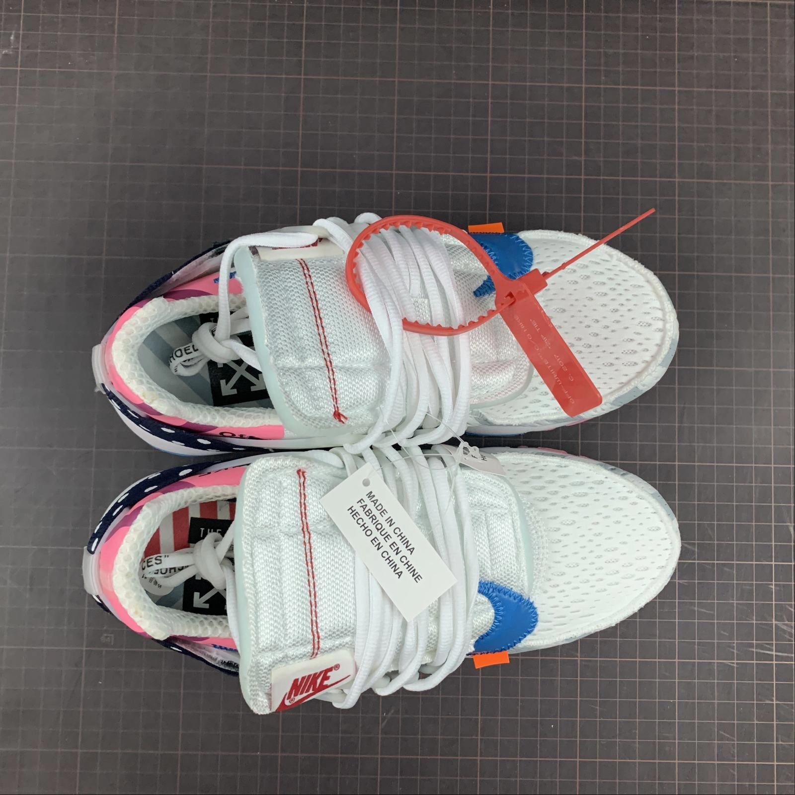 padded - tongue - softness shoes Active Movement Air Presto x Parra White Multi-Color AA3830-140