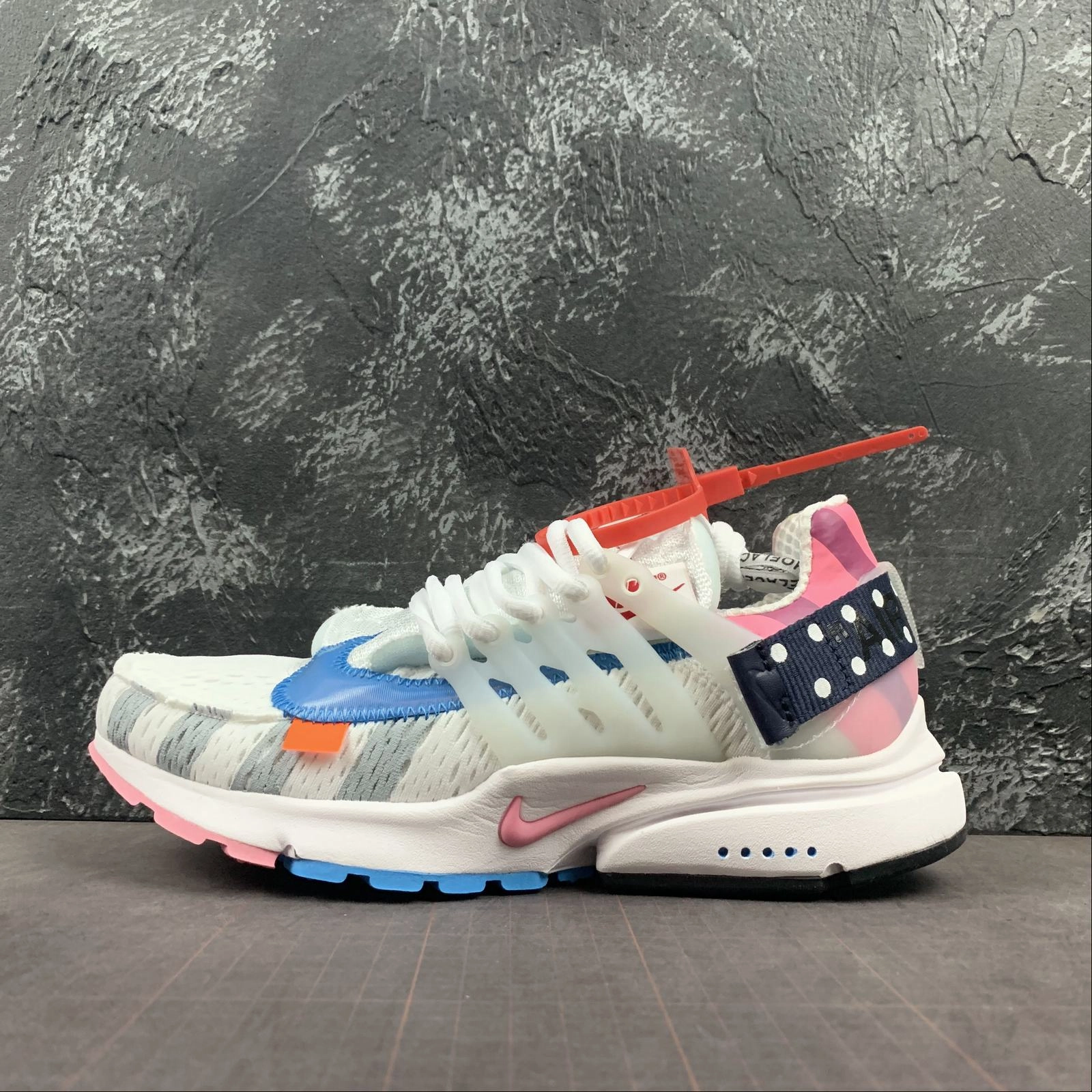Flexibility Comfortable Foot Mobility Air Presto x Parra White Multi-Color AA3830-140