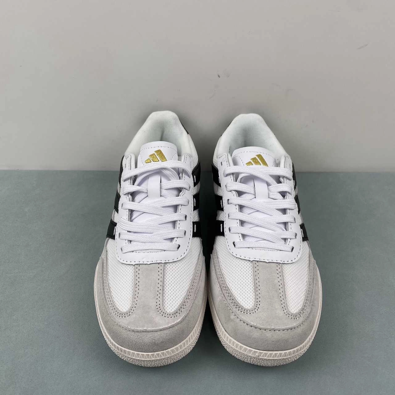 Adidas Predator Freestyle Grey White Black IF1026 Shock Absorbing Sole thin sole shoes