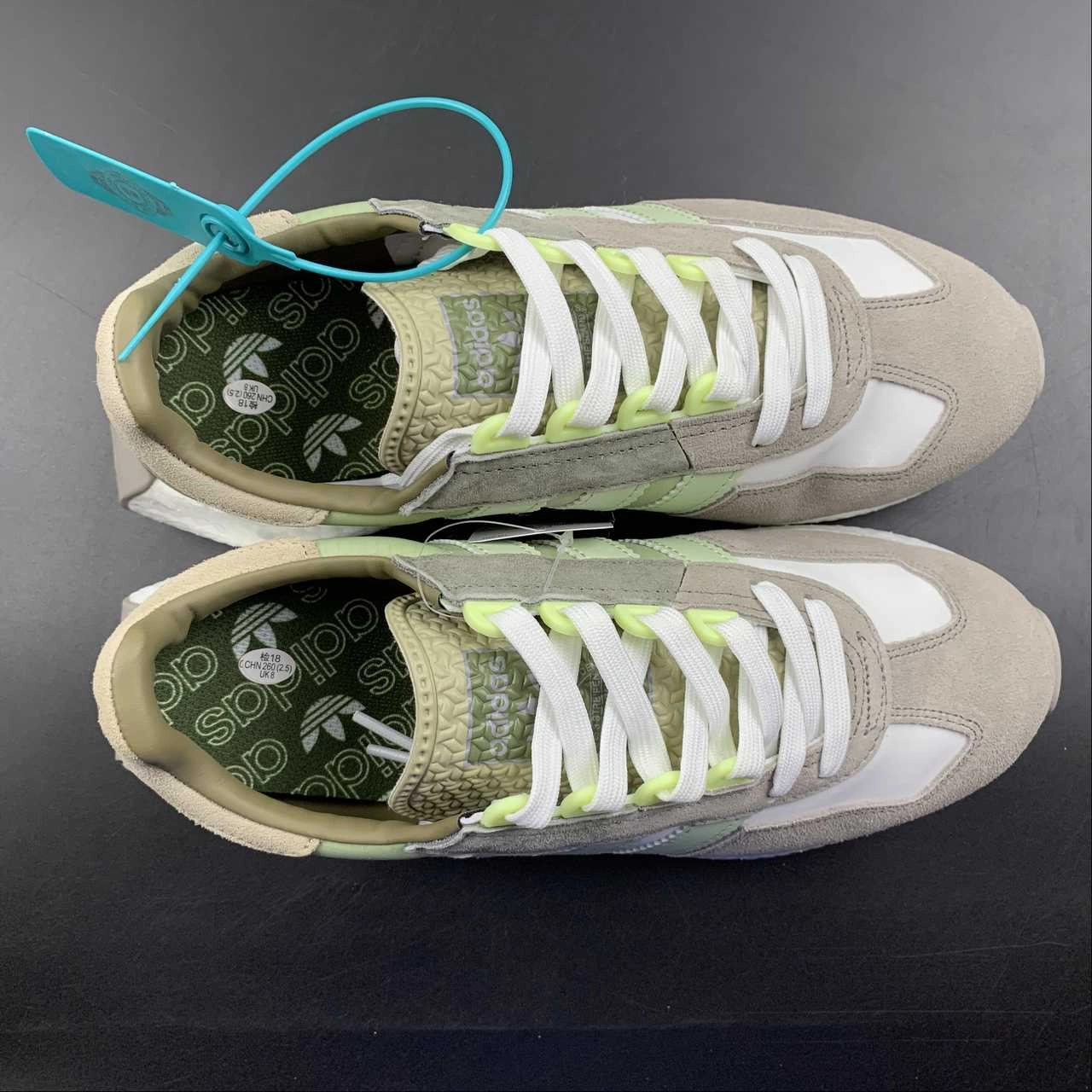 Adidas Retropy E5 Grey Green White HP7742 expert - approved