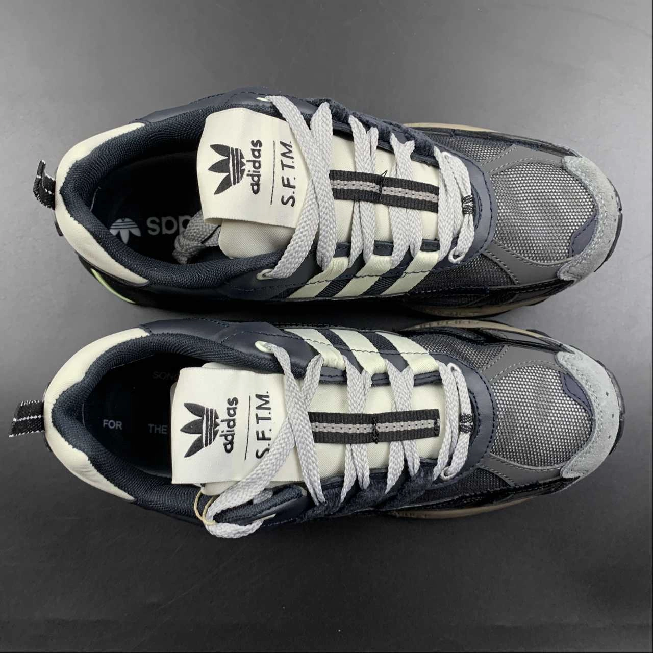 Adidas Shadowturf Sftm Black Grey HQ3939 running headbands heat - dissipating running shoes
