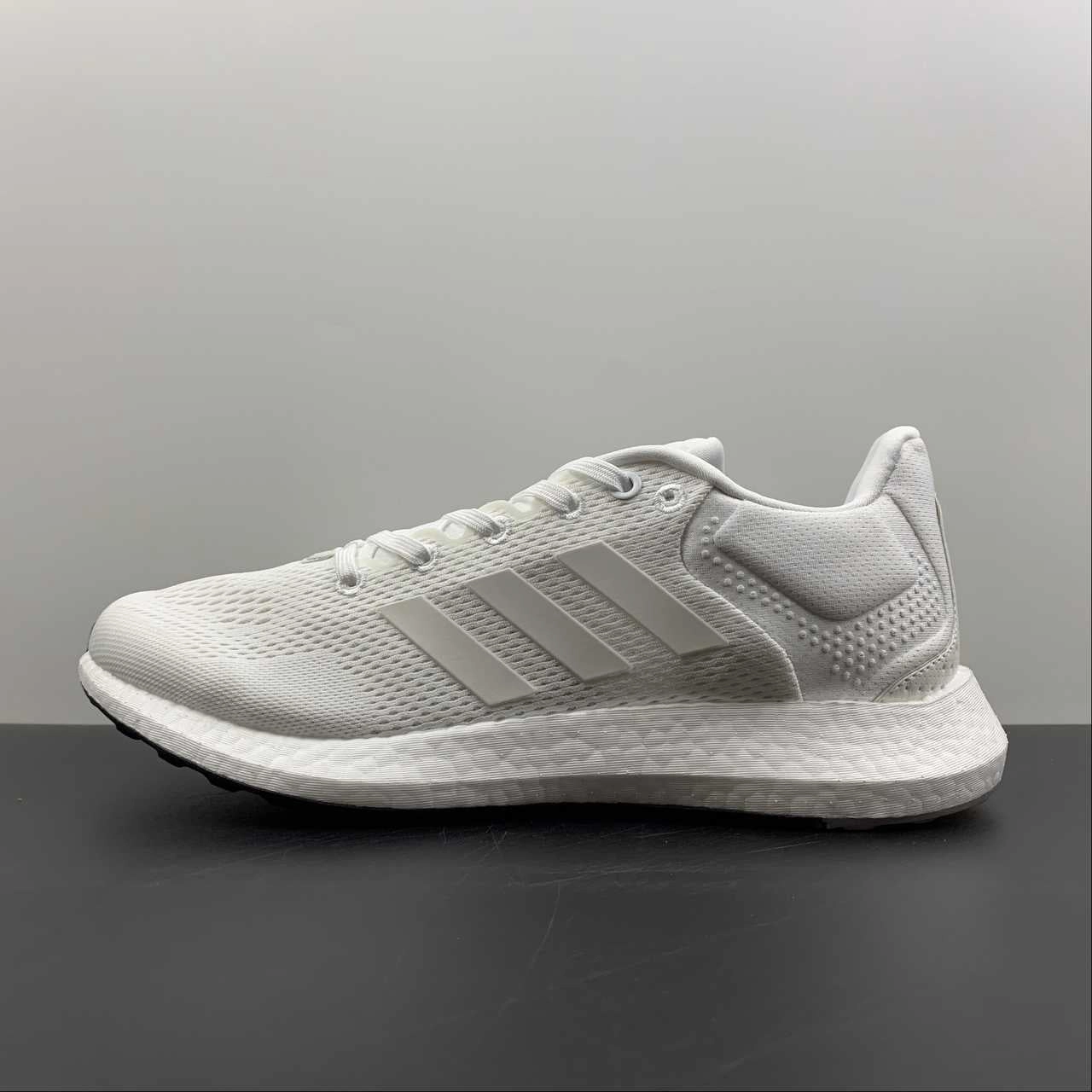 anti - odor shoes Snowy running traction Adidas PureBoost 21 White GY5094