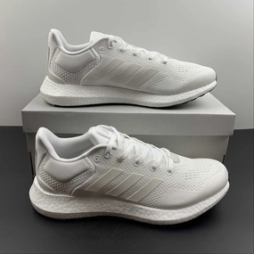 Adidas PureBoost 21 White GY5094 relay shoes attention - to - detail
