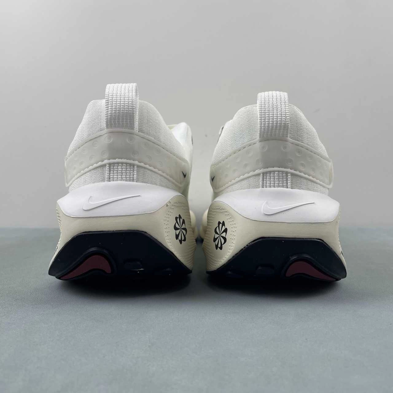 Nike ReactX Infinity Run 4 White DR2670-104 running in an obstacle course race