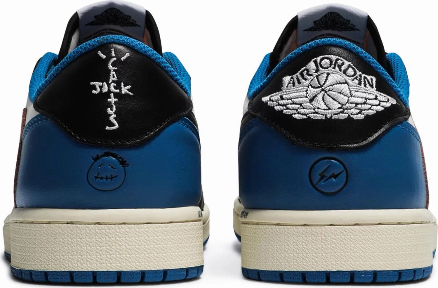 Nike Jordan 1 Low x Travis Scott Fragment lace - up - design shoes running for a break from routine