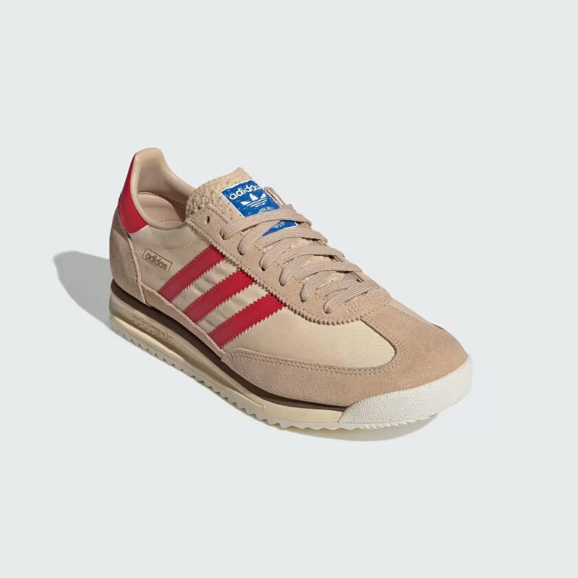 Adidas SL 72 RS Magic Beige Pure Ruby Sand Strata JS0749 Quiet synthetic - leather - upper shoes