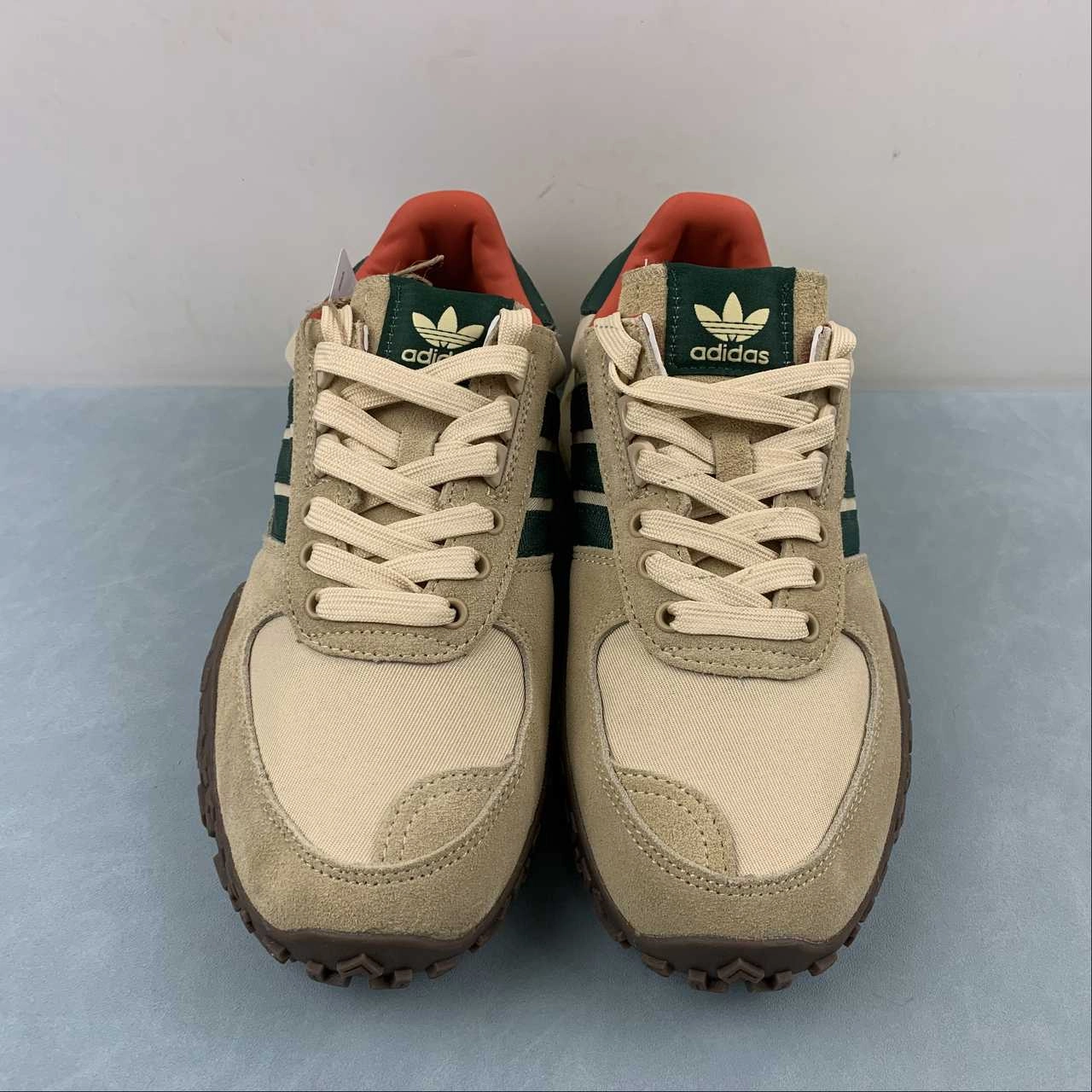Adidas Retropy E5 W.R.P. Green Brown Orange IG9983 seamless upper shoes