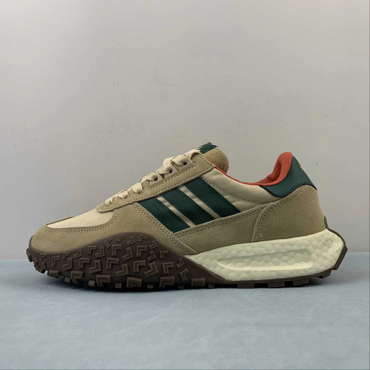 curved - last shoes Adidas Retropy E5 W.R.P. Green Brown Orange IG9983