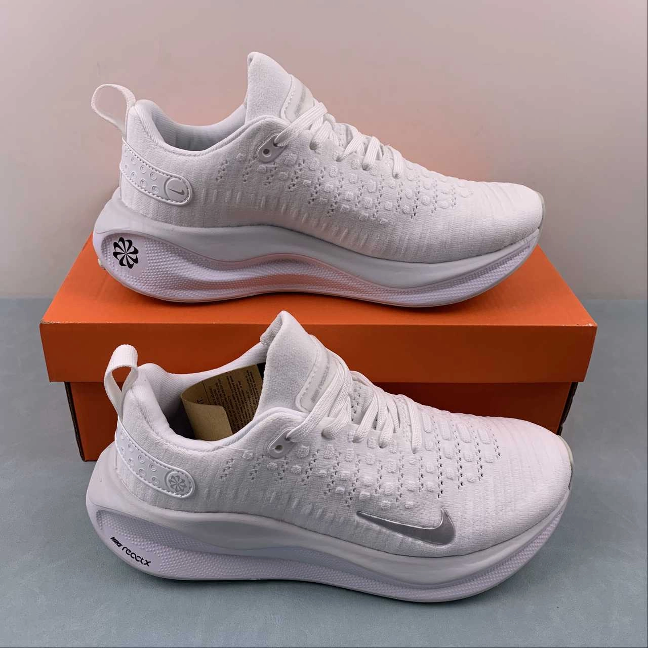 Team Nike ReactX Infinity Run 4 White White Sail DR2665-001