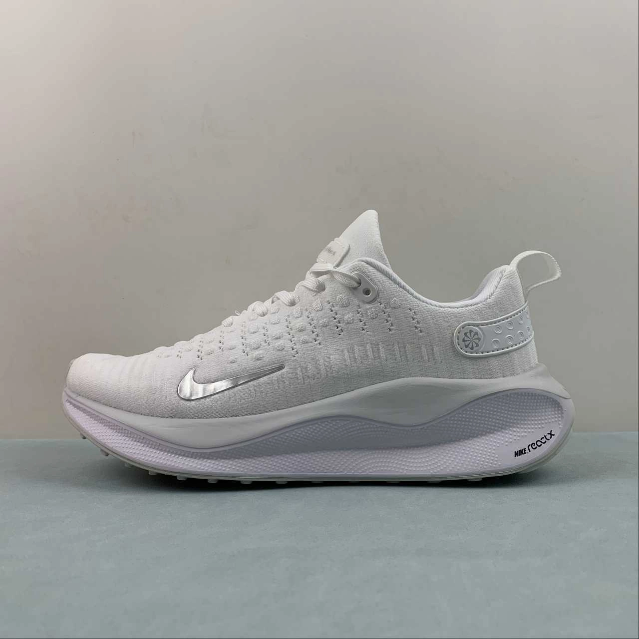 Nike ReactX Infinity Run 4 White White Sail DR2665-001 off - road shoes Fast Paced