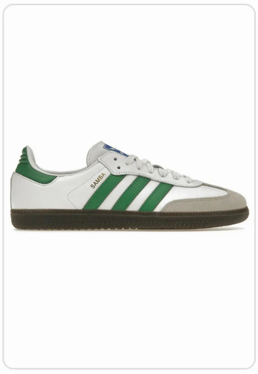 Adidas Samba OG White Green Karma Sneaks