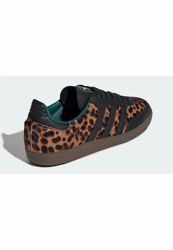 Adidas Samba OG Black Green Leopard Karma Sneaks