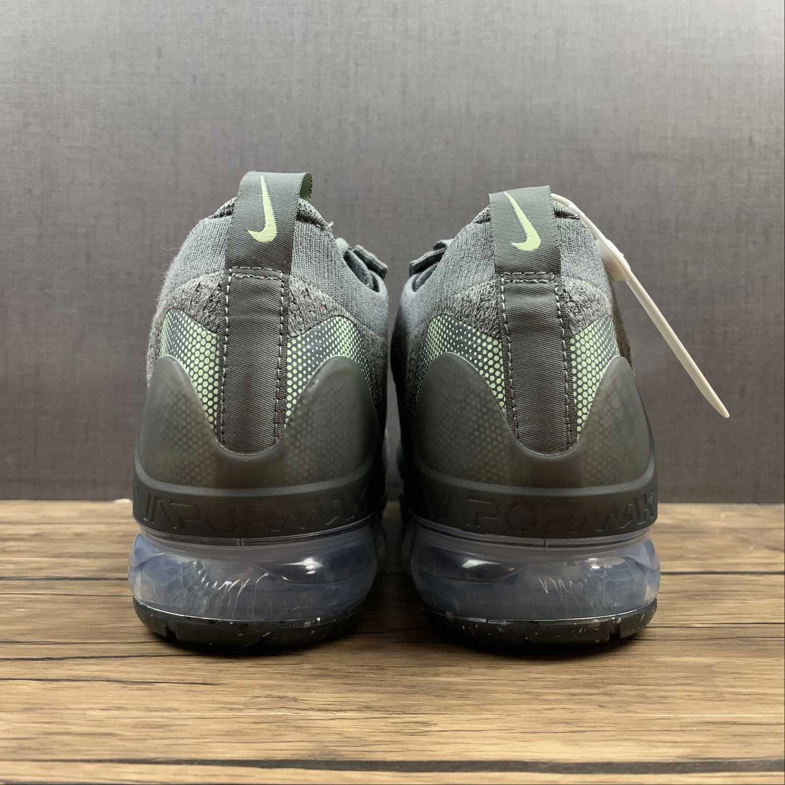 Air VaporMax 2021 FK All Grey Green DC4112-100 Weightless Cushion Technology
