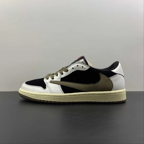 Fresh Touch Shift Friendly Air Jordan 1 Retro Low OG SP ??Travis Scott?? Brown Barb CQ4277-990