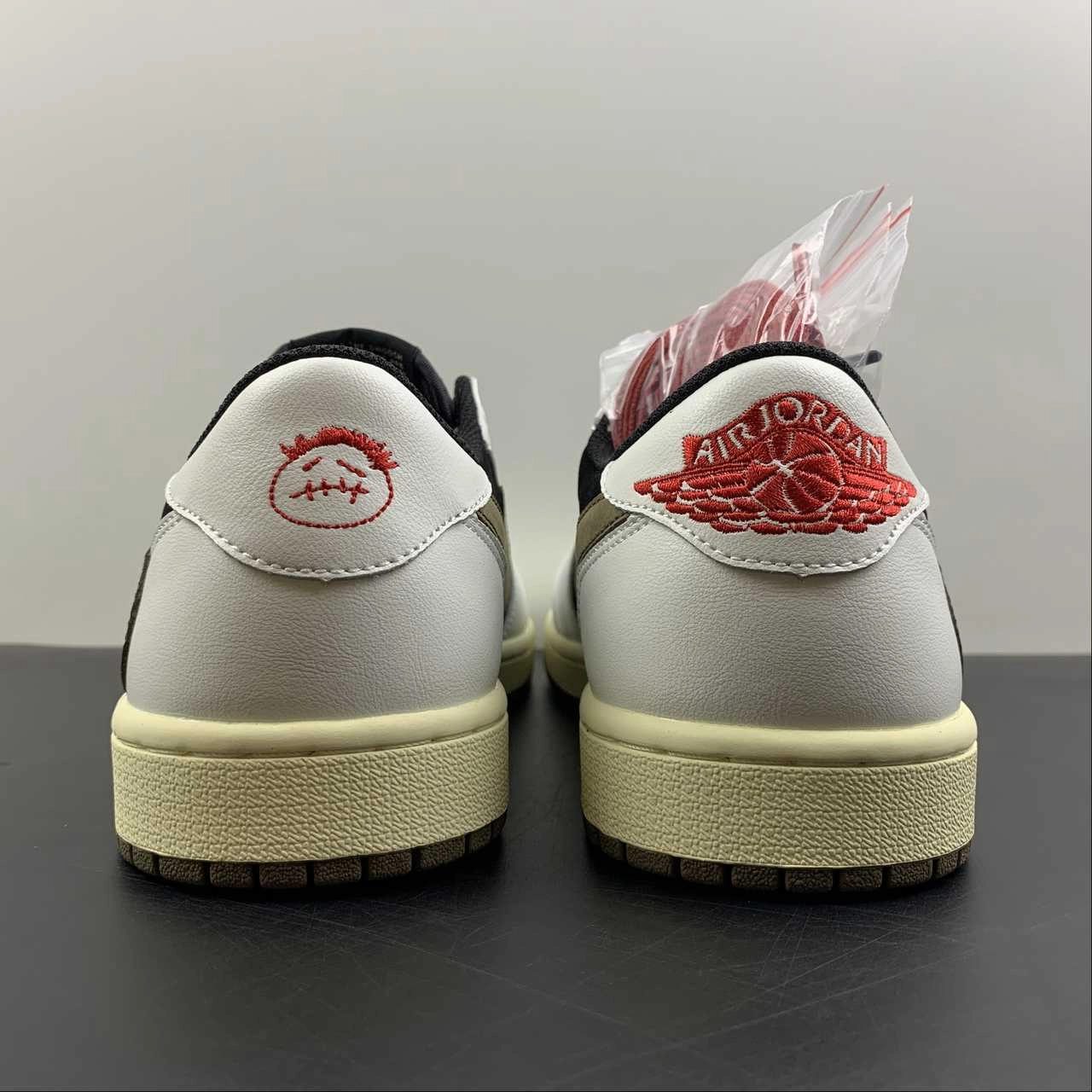 Air Jordan 1 Retro Low OG SP ??Travis Scott?? Brown Barb CQ4277-990 Tidy look