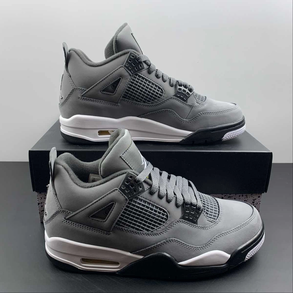Impact Zone Pressure Dispersion Pods Air Jordan 4 Cool Grey 2019 Chrome Dark Charcoal Varsity Maize 308497-007