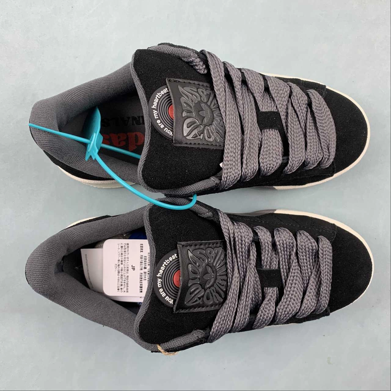 On The Move Spin Step Adidas Campus 00s Valentines Day Black ID6249