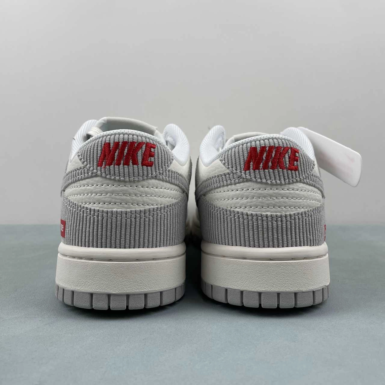 Supreme x SB Dunk Low Off White White Gray FC1688-143 Neutral Footwear Rocker Sole Design