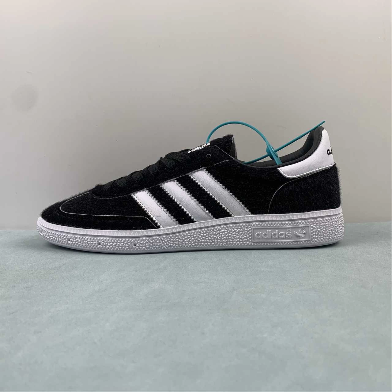 Adidas Handball Spezial Black Black White IH9983 running with music men's sports shoes