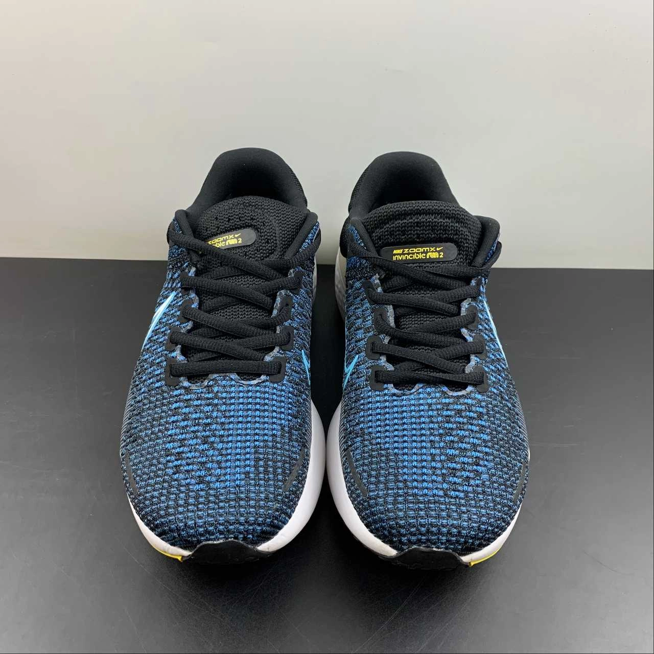 ZOOMX Invincible Run FK 2 Black Blue DH5425-003 Motion design aids explosive steps and fast changes