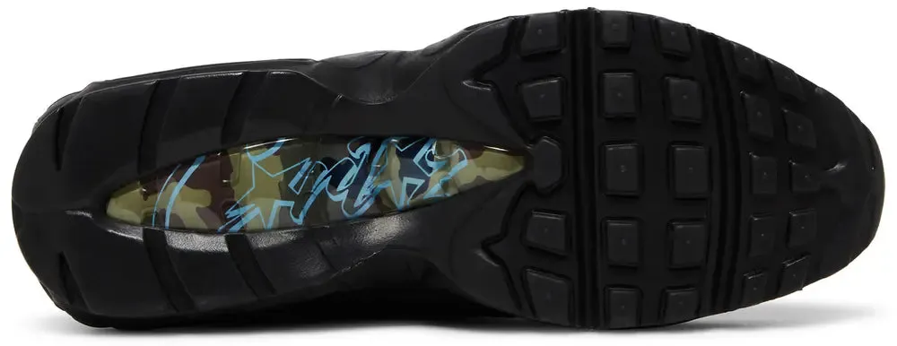 anti - odor running gear Nike Air Max 95 x Corteiz Aegean Storm