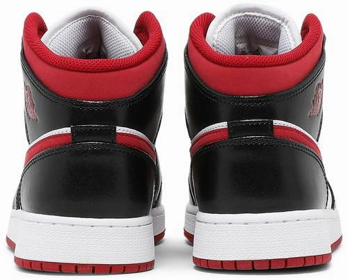 Nike Jordan 1 Mid Gym Red GS smooth zipper