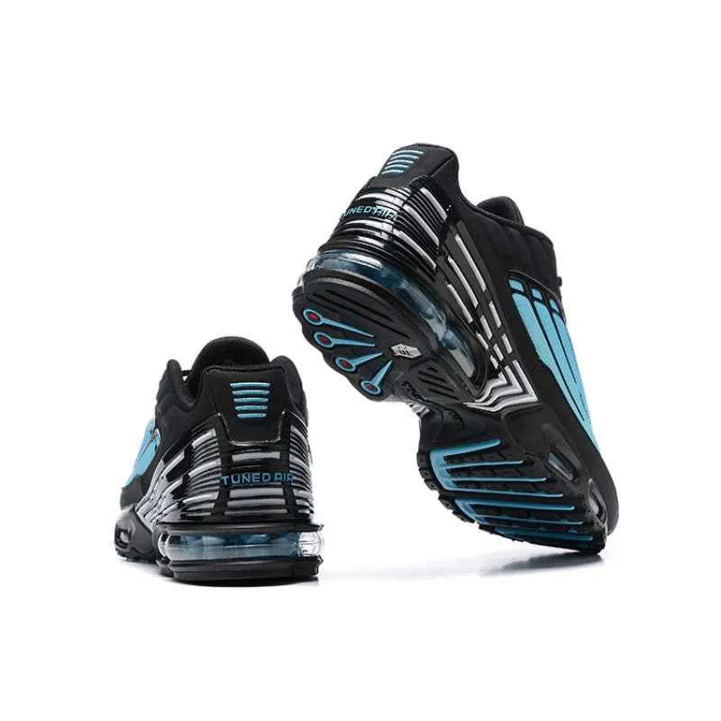 Air Max Plus 3 Black White Black Laser Blue FQ2417-001 endurance - work running shoes Comfortable Shoes
