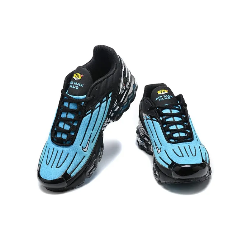 mass - market - brand shoes Air Max Plus 3 Black White Black Laser Blue FQ2417-001