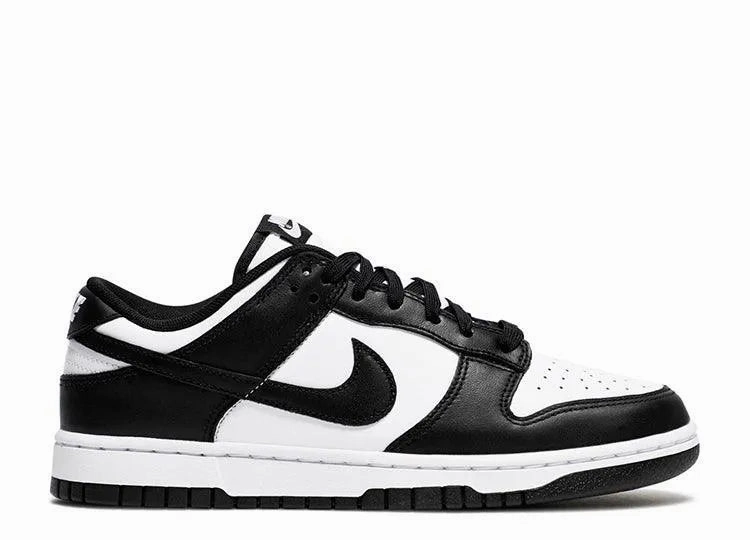 Comfortable Arch Area Nike Dunk Low Black & White