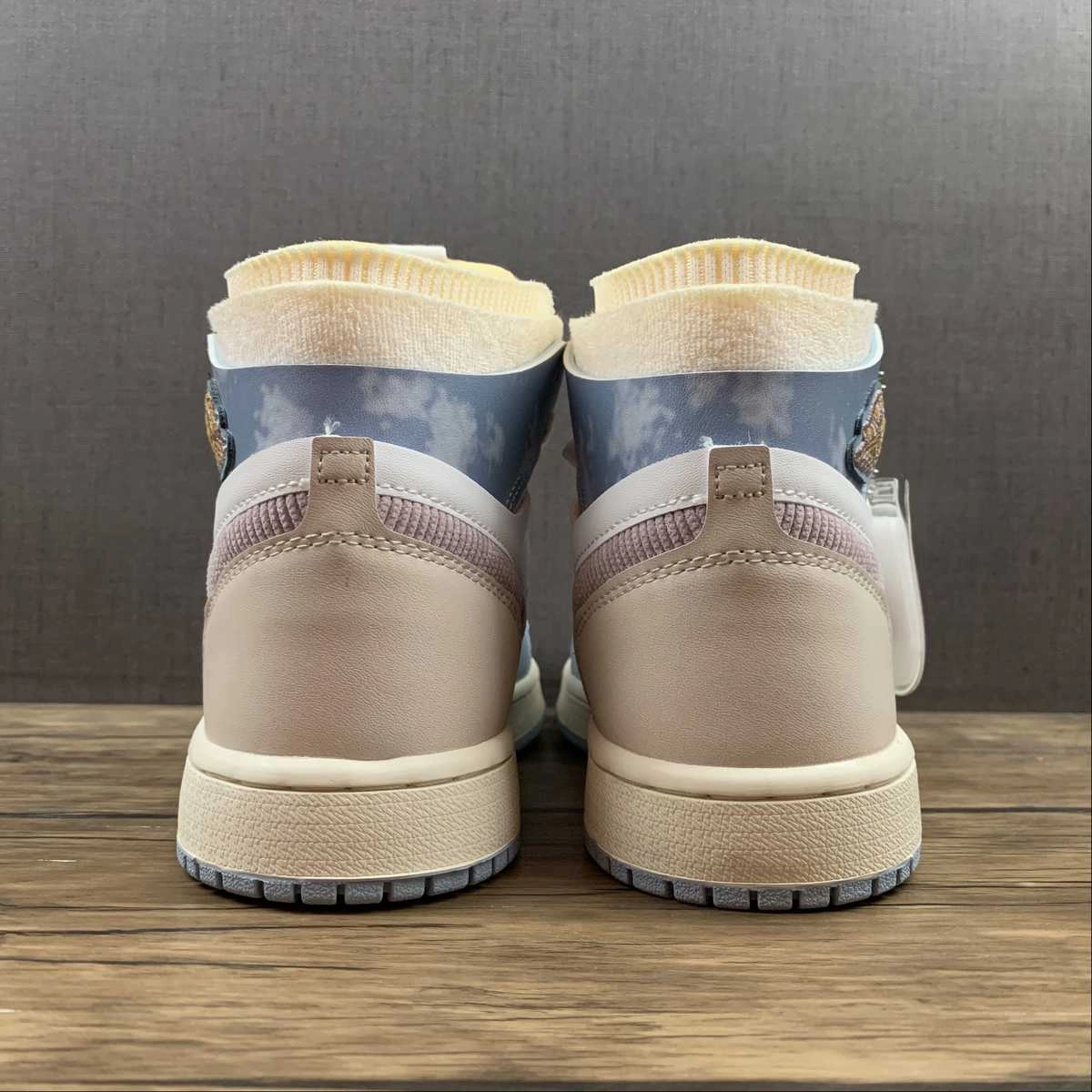 Urban Edge Air Jordan 1 High Zoom Comfort Pink Oxford Plum Fog Summit White DQ5092-651