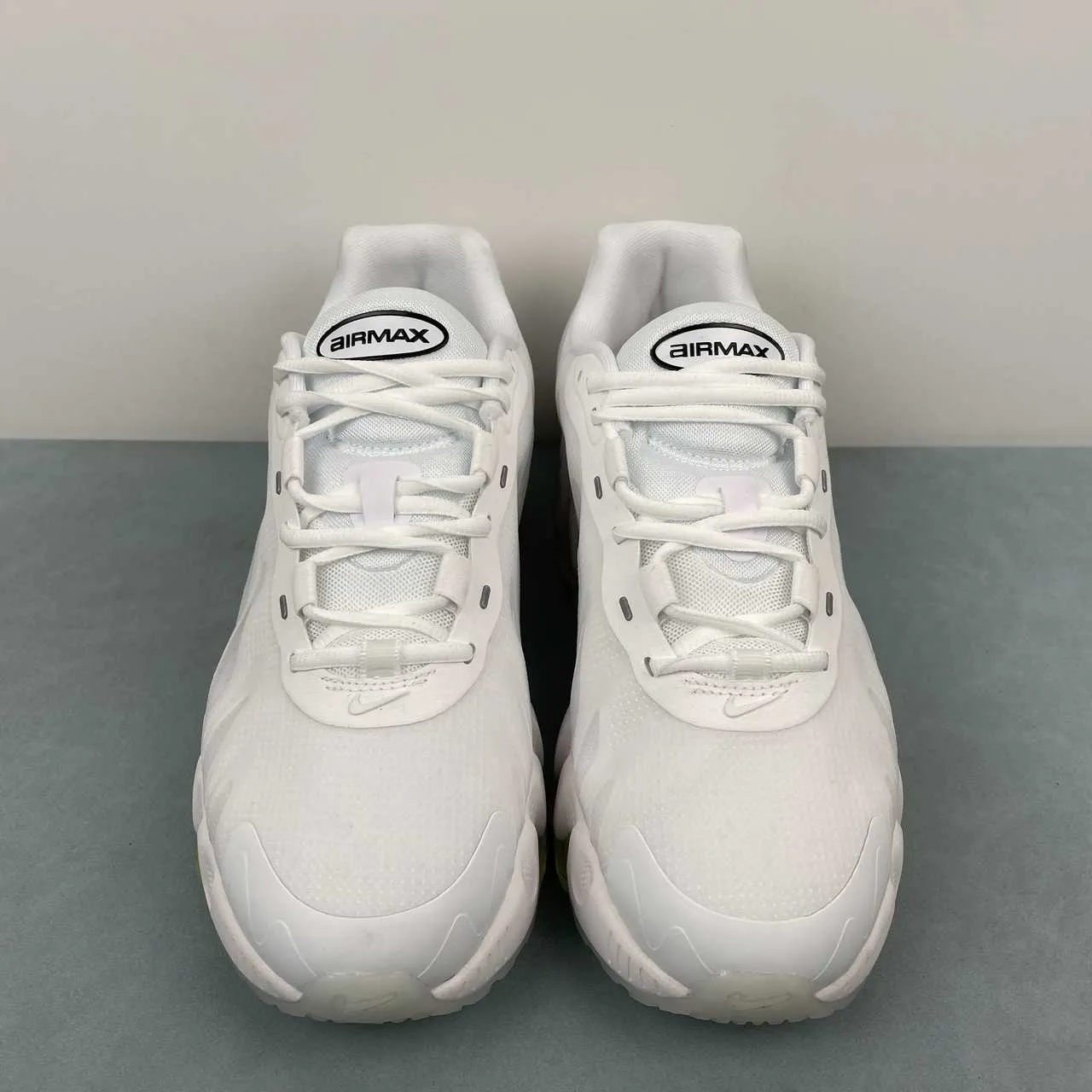 Air Max Dn8 White Yellow FQ7860-009 male running gear Narrow Fit