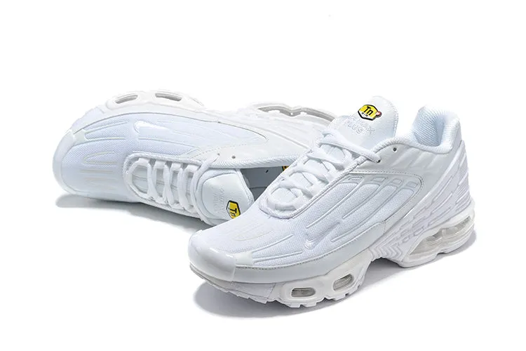 Air Max Plus 3 White White Vast Grey CW1417-100 affordable shoes running beginner shoes