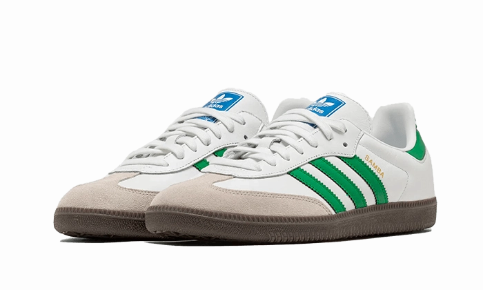 Adidas Samba OG Footwear White Green Outfit Match