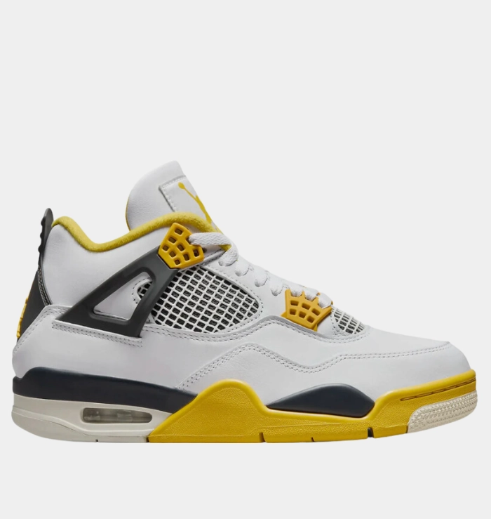Nike Air Jordan 4 Retro Vivid Sulfur Anatomical Shape Design