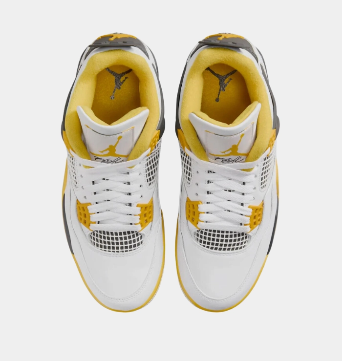 foldable Nike Air Jordan 4 Retro Vivid Sulfur