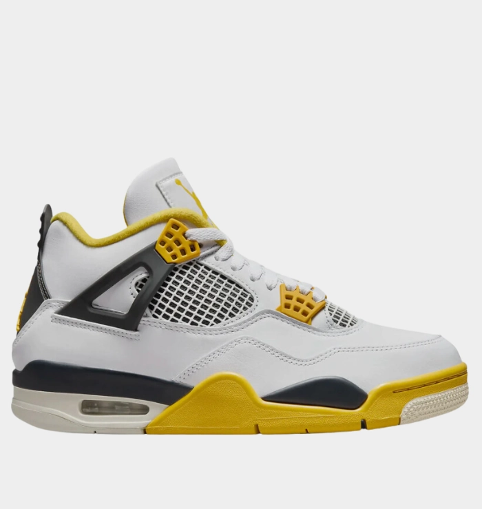 Nike Air Jordan 4 Retro Vivid Sulfur MidTop Smooth Lining