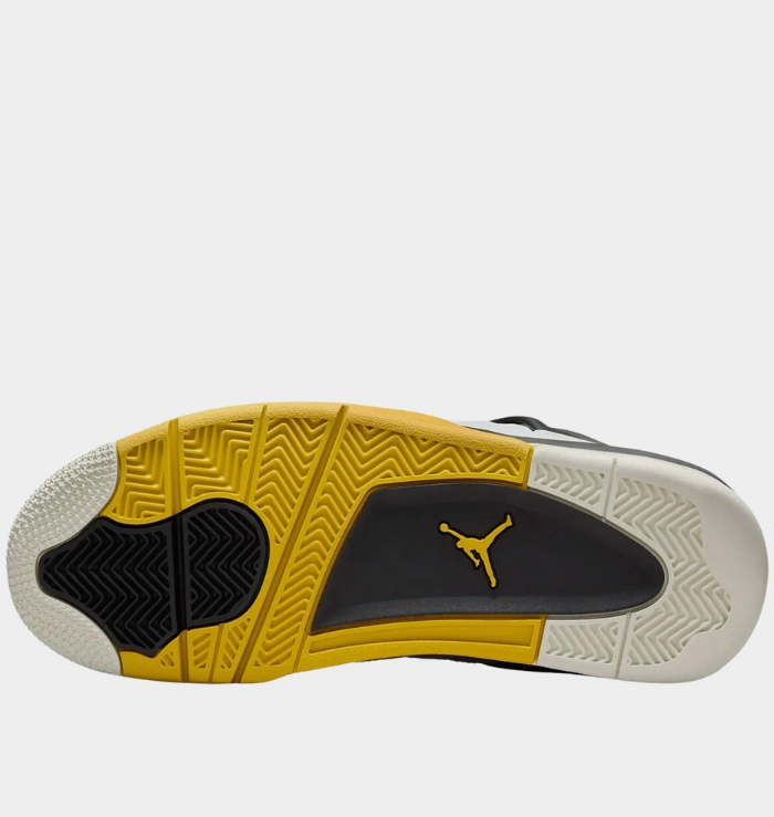 Rubber Toe Guard Trail Walk Nike Air Jordan 4 Retro Vivid Sulfur
