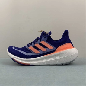 UltraBoost Light Purple White Orange HP3343 warm - up running