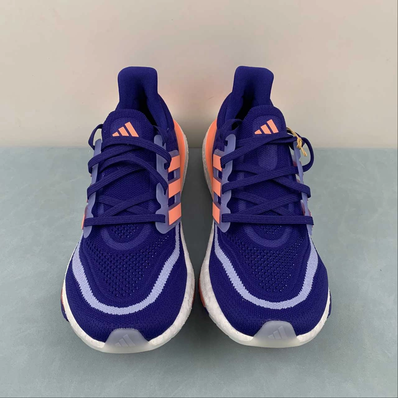 UltraBoost Light Purple White Orange HP3343 waterproof nylon shoes