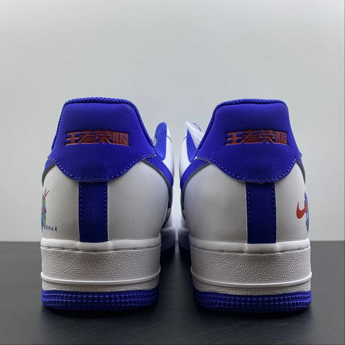 Suede Finish Air Force 1 Low White Sapphire Blue AF1234-007