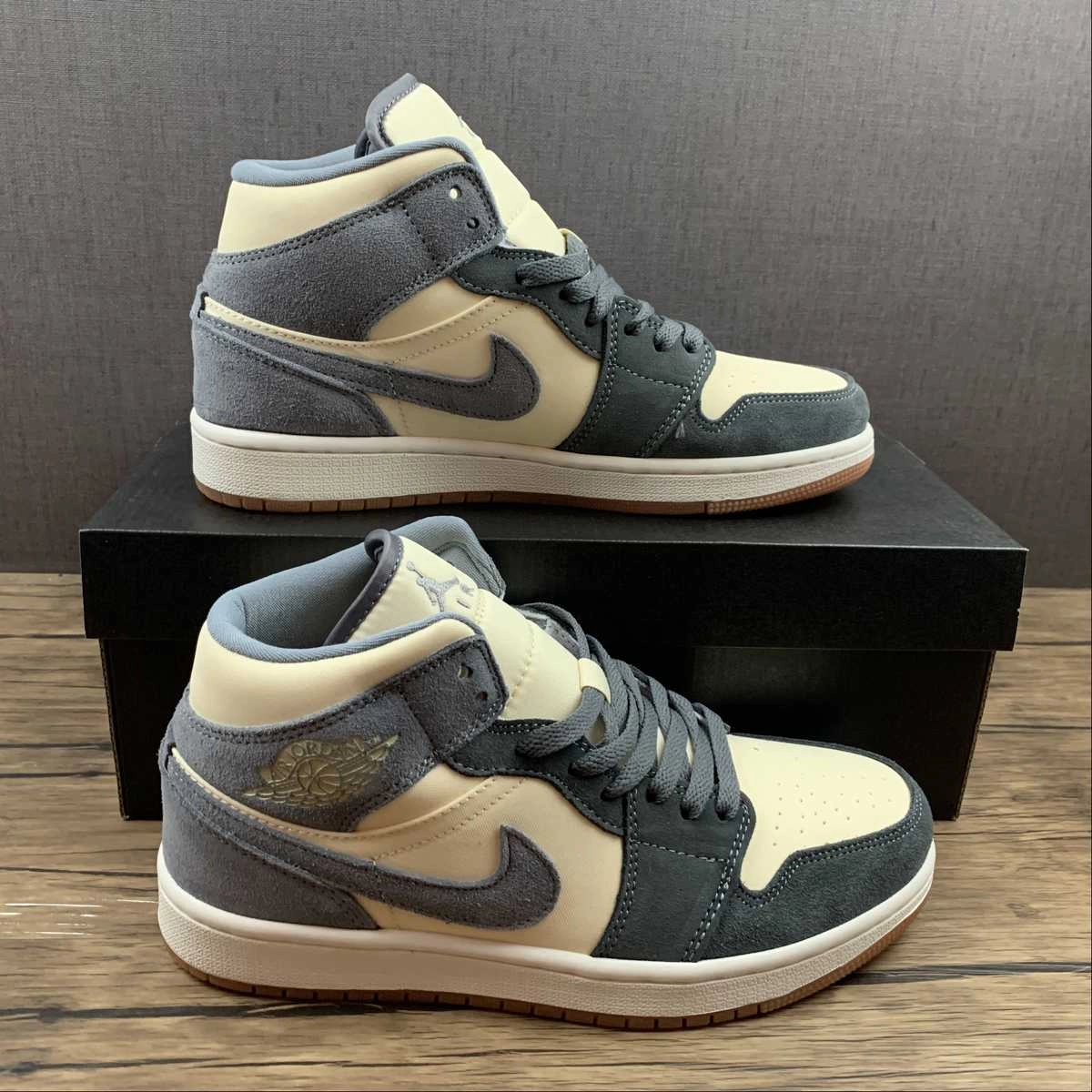 Sport Inspired Impact Dispersing Structure Air Jordan 1 Mid SE Coconut Milk Coconut Milk (2021) DN4281-100